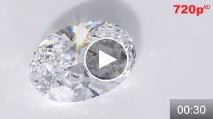 ダイヤモンドルース　2.148ct　オーバルカット　Dカラー　VVS1　ミニ動画　HD版