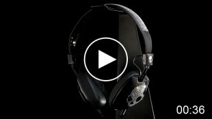 スワロフスキー　Skullcandy x Capana　ヘッドフォン