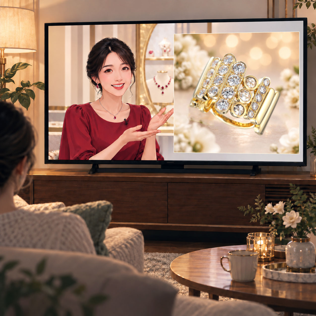 テレビCM・通販・宝石番組の利用イメージ